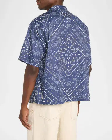Ksubi Men's Paise Diner Cotton Short-Sleeve Shirt | Thumbnail 2