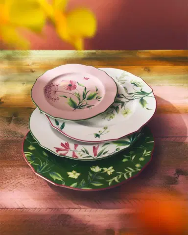 GINORI 1735 Florenza Malva Tea Saucer | Thumbnail 2