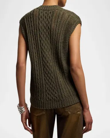 Ralph Lauren Collection Cashmere-Silk Sweater Vest | Thumbnail 2 Ralph Lauren Collection Cashmere-Silk Sweater Vest | Thumbnail 2