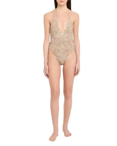 Ramy Brook Electra Leopard One-Piece Swimsuit | Thumbnail 1