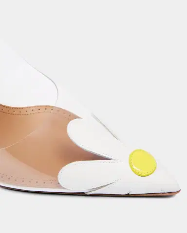 Alaïa 90mm Bloom Transparent Slingback Pumps | Thumbnail 5 Alaïa 90mm Bloom Transparent Slingback Pumps | Thumbnail 5