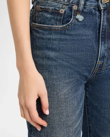 R13 Jane High-Rise Straight Jeans | Thumbnail 4 R13 Jane High-Rise Straight Jeans | Thumbnail 4