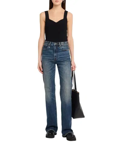 R13 Jane High-Rise Straight Jeans | Thumbnail 1 R13 Jane High-Rise Straight Jeans | Thumbnail 1