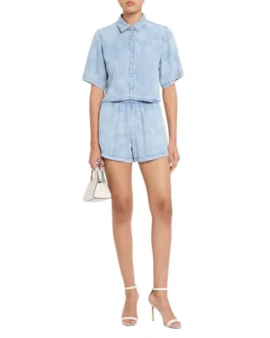 Generation Love Dorah Floral Denim Shorts | Thumbnail 1