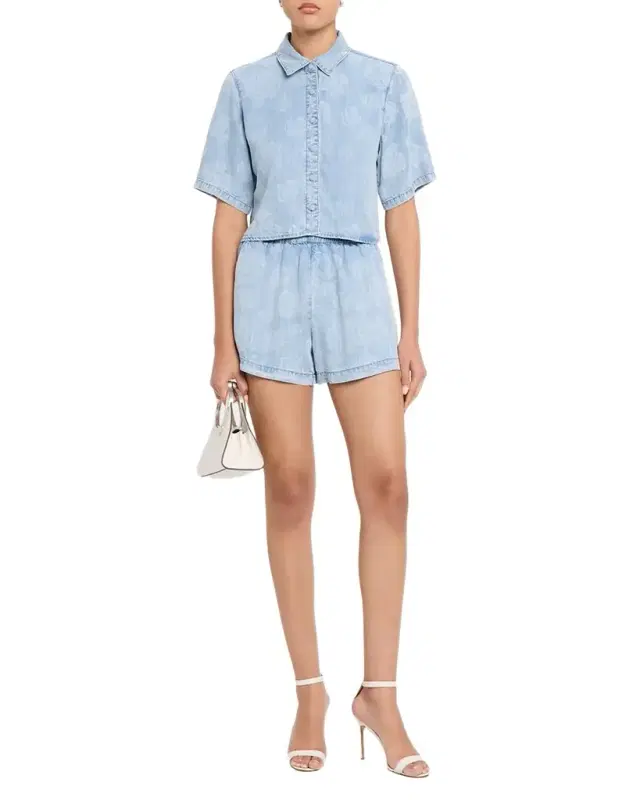 Generation Love Dorah Floral Denim Shorts