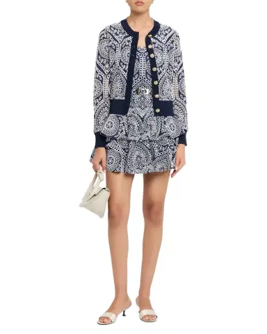 Generation Love Erin Cotton Eyelet Cardigan | Thumbnail 1 Generation Love Erin Cotton Eyelet Cardigan | Thumbnail 1