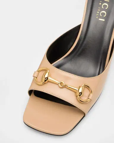 Gucci 55mm Signora Leather Mules | Thumbnail 4
