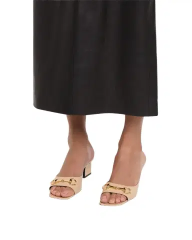 Gucci 55mm Signora Leather Mules | Thumbnail 1