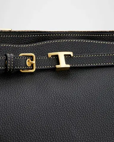 Tod's Small Timeless T Belted Leather Shoulder Bag | Thumbnail 5 Tod's Small Timeless T Belted Leather Shoulder Bag | Thumbnail 5
