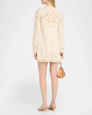 Ulla Johnson Camie Embroidered Linen Mini Dress | Thumbnail 2 Ulla Johnson Camie Embroidered Linen Mini Dress | Thumbnail 2