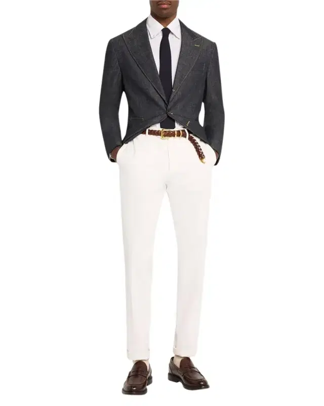 Brunello Cucinelli Men 's Denim Single-Breasted Sport Coat
