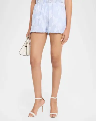 Generation Love Olson Floral Stripe Bubble Shorts | Thumbnail 3