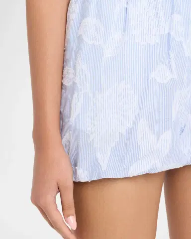 Generation Love Olson Floral Stripe Bubble Shorts | Thumbnail 4