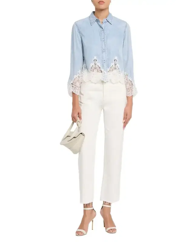 Generation Love Eli Denim Lace Shirt