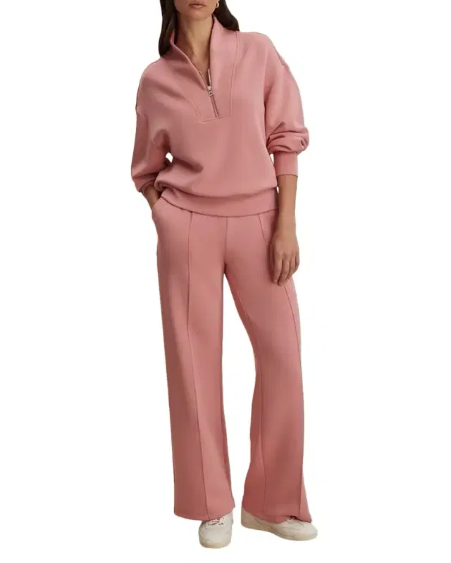 Davidson Partial-Zip Sweatshirt