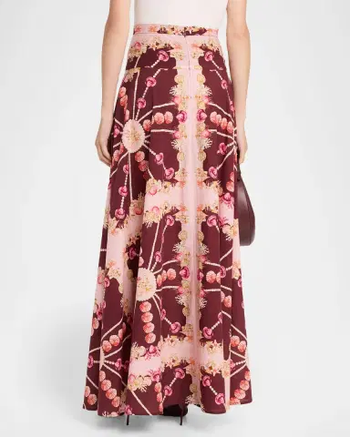 Cara Cara Gabriella Floral Poplin Maxi Skirt | Thumbnail 2 Cara Cara Gabriella Floral Poplin Maxi Skirt | Thumbnail 2