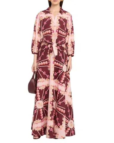 Cara Cara Gabriella Floral Poplin Maxi Skirt | Thumbnail 1 Cara Cara Gabriella Floral Poplin Maxi Skirt | Thumbnail 1