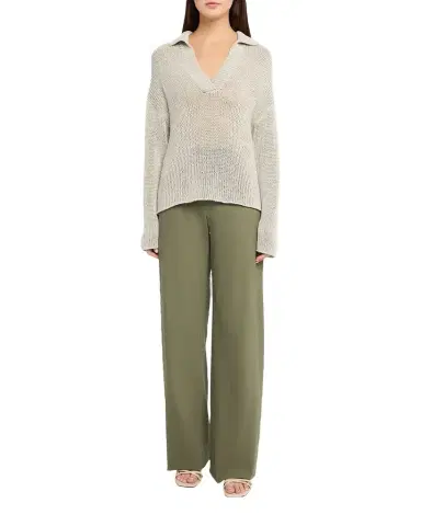Vince Coated Cotton Sweater | Thumbnail 1