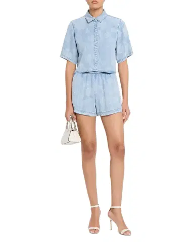Generation Love Heidi Floral Denim Shirt | Thumbnail 1 Generation Love Heidi Floral Denim Shirt | Thumbnail 1