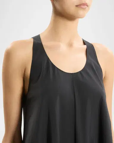 Theory A-Line Cotton Tent Maxi Dress | Thumbnail 3 Theory A-Line Cotton Tent Maxi Dress | Thumbnail 3