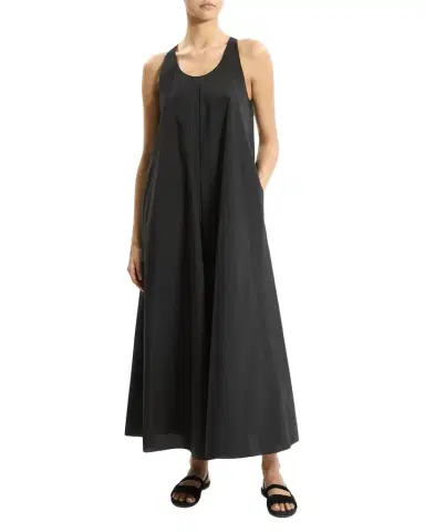 Theory A-Line Cotton Tent Maxi Dress | Thumbnail 1 Theory A-Line Cotton Tent Maxi Dress | Thumbnail 1
