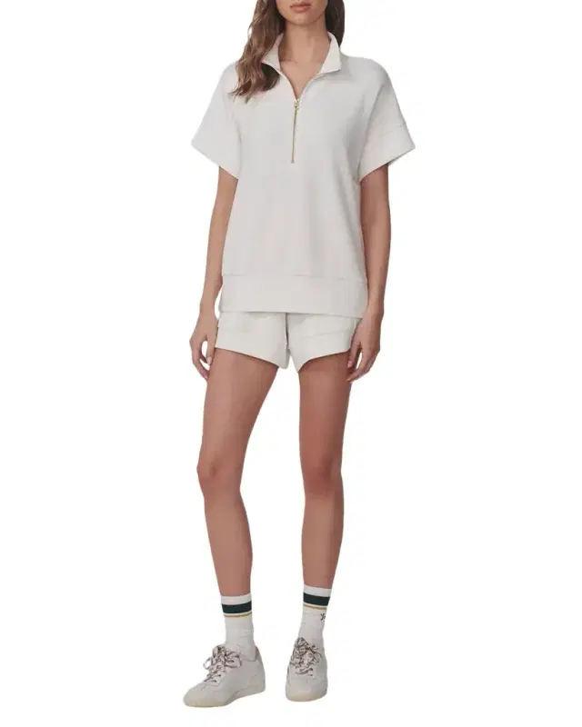 Ritchie Short-Sleeve Half-Zip Sweatshirt