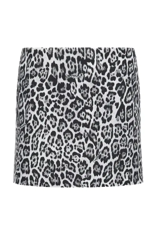Roberto Cavalli Miniskirt with Leopard print