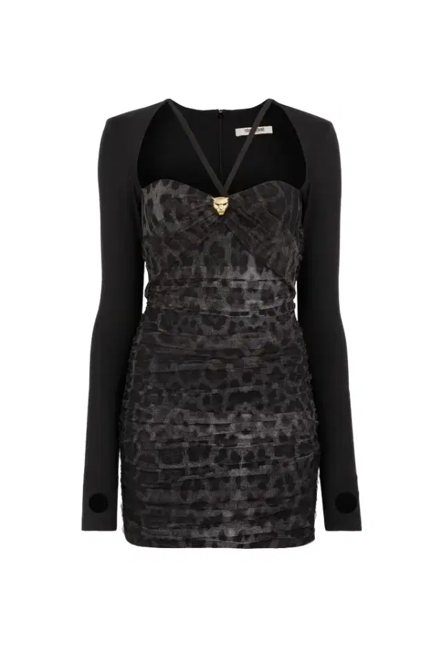 Roberto Cavalli Leopard-print dress
