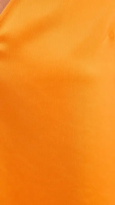 LESET Barb Single Button Long Sleeve Top Mandarine M | Thumbnail 6
