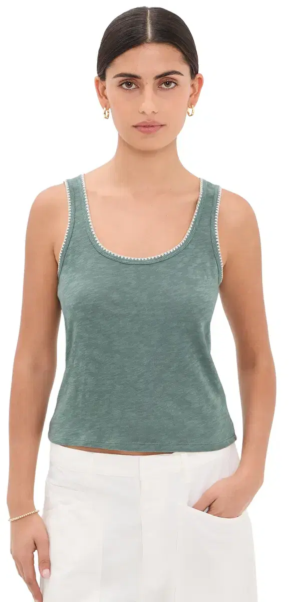 Z Supply Julian Tank Top Everglade