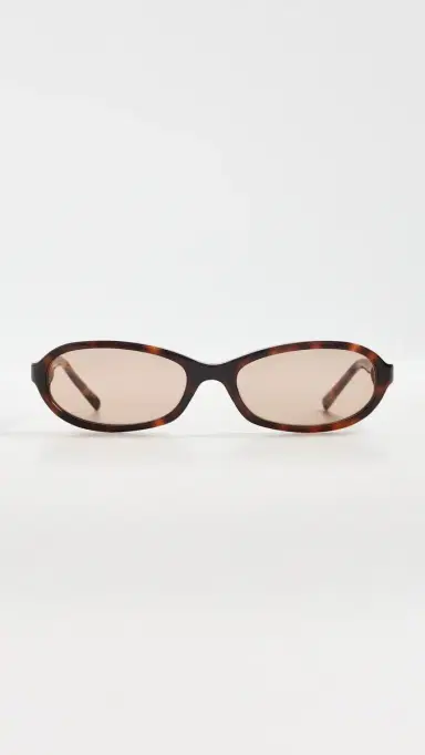 Luv Lou The Elcie Sunglasses Tortoise One Size | Thumbnail 2