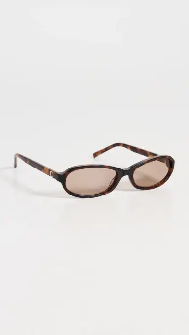 Luv Lou The Elcie Sunglasses Tortoise One Size | Thumbnail 4