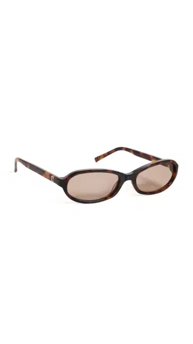 Luv Lou The Elcie Sunglasses Tortoise One Size | Thumbnail 6