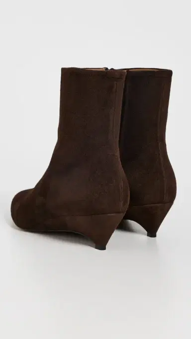 Jil Sander Arc Ankle Boots Chocolate Plum | Thumbnail 4