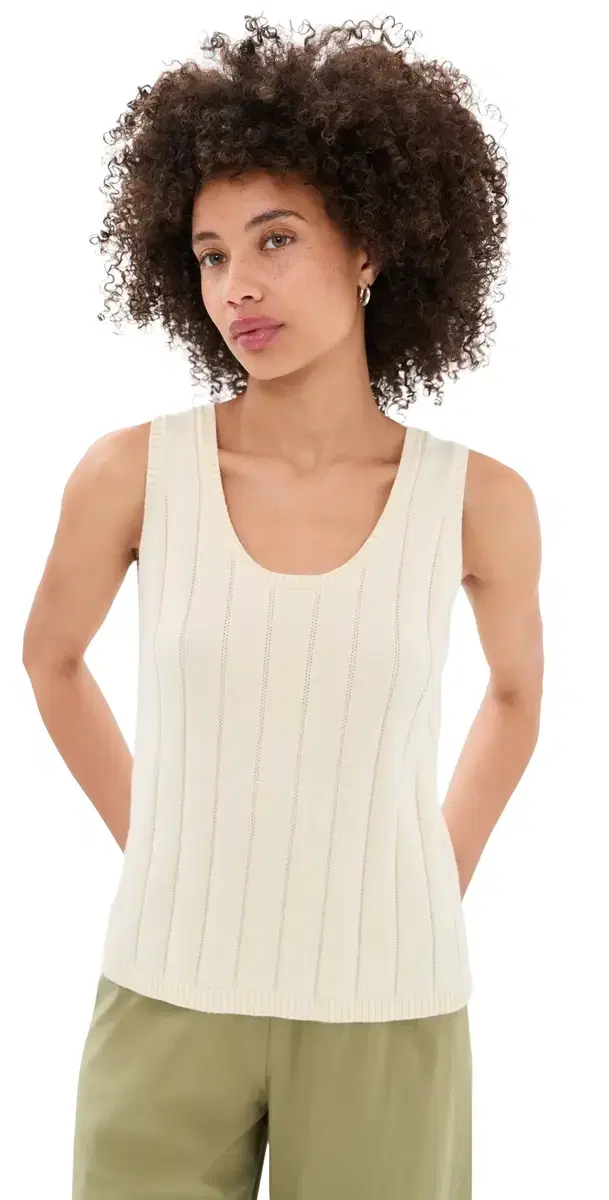 Ayaka Wide Rib Tank Pristine