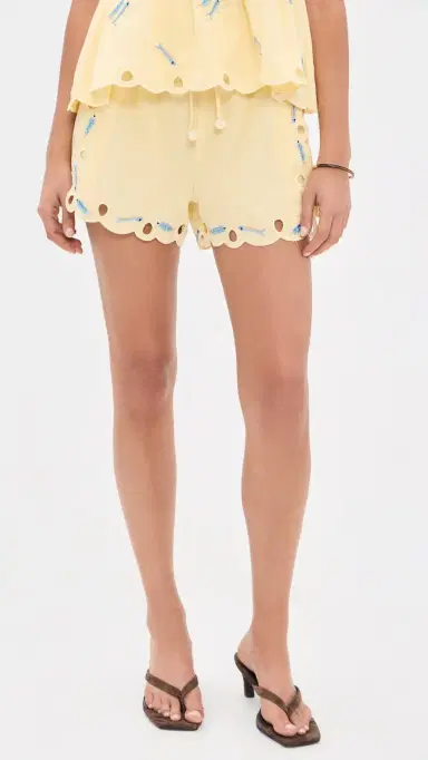 En Saison Ellie Shorts Yellow Blue ulti | Thumbnail 2 En Saison Ellie Shorts Yellow Blue ulti | Thumbnail 2