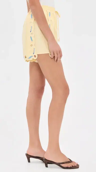 En Saison Ellie Shorts Yellow Blue ulti | Thumbnail 4 En Saison Ellie Shorts Yellow Blue ulti | Thumbnail 4