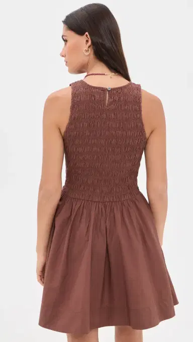 XÍRENA Florie Dress Adobe Brown | Thumbnail 4