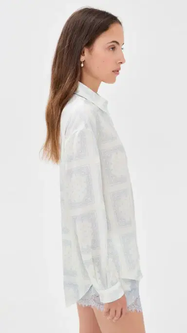 Bailey Rose Blue Buttondown Blue | Thumbnail 4