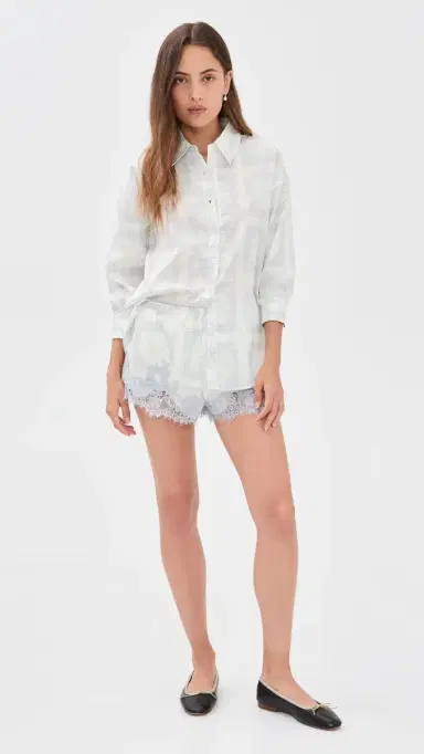 Bailey Rose Blue Buttondown Blue | Thumbnail 5