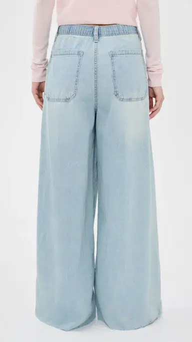 DAZE Cabana Wide Leg Pull On Jeans Charmed 29 | Thumbnail 3