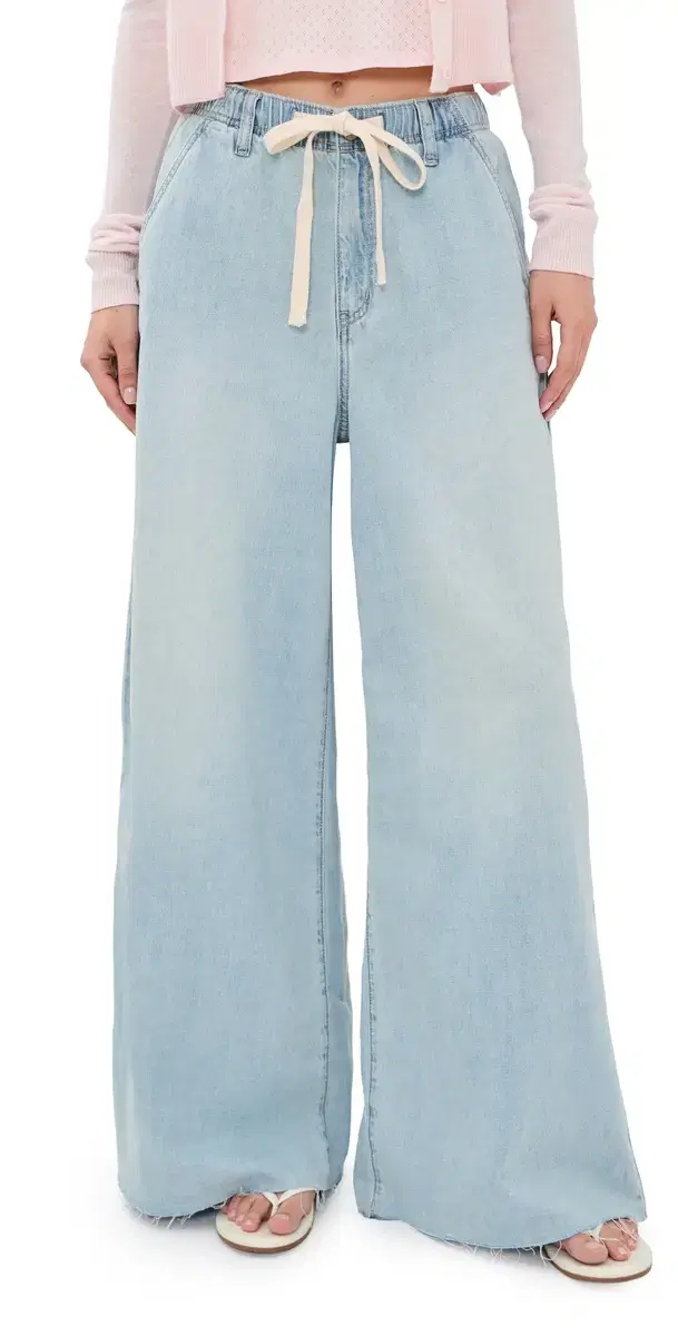 DAZE Cabana Wide Leg Pull On Jeans CHARMED