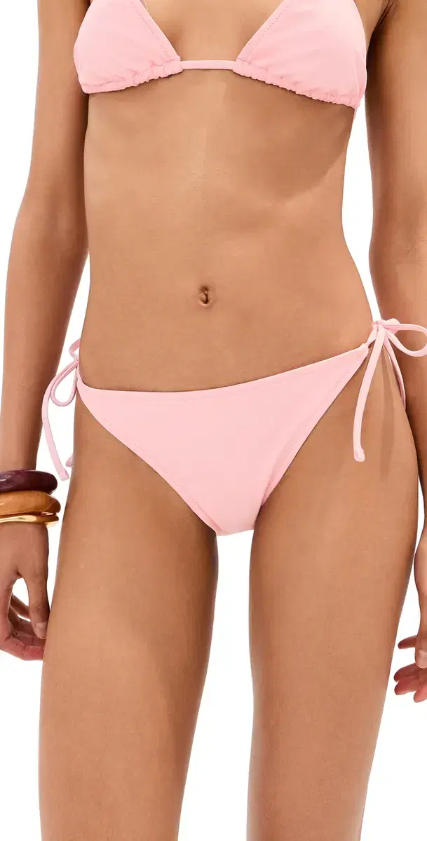 ide Tie Bikini Bottoms Pink