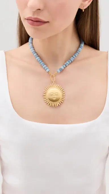 HART Sun Medallion Necklace | Thumbnail 3