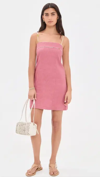 Little Lies Frieda inen Mini Dress Rose | Thumbnail 5 Little Lies Frieda inen Mini Dress Rose | Thumbnail 5