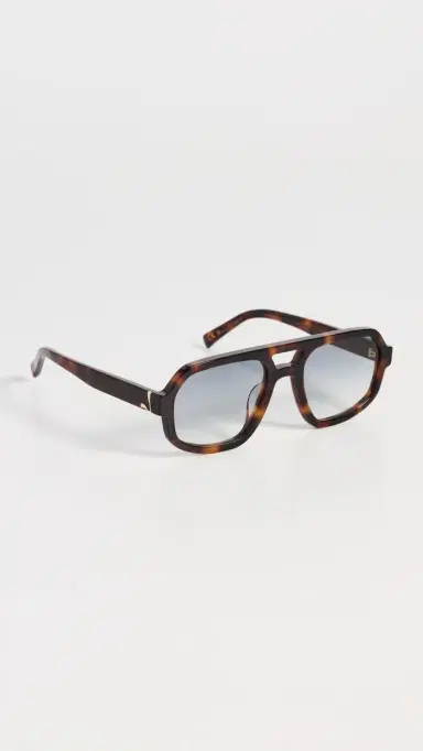 Luv Lou The Banks Sunglasses Tortoise One Size | Thumbnail 4
