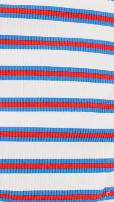 LE BOP Side Tie Bikini Bottoms Varigated Stripe L | Thumbnail 5