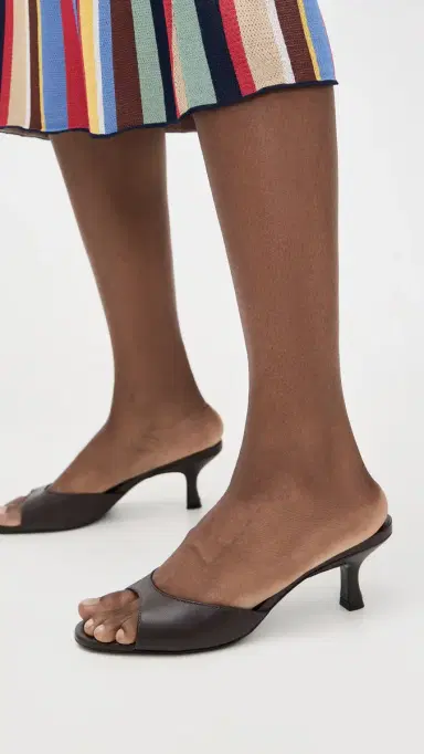 Staud Brigitte Mules Espresso | Thumbnail 3 Staud Brigitte Mules Espresso | Thumbnail 3