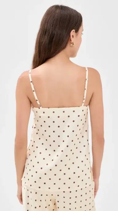 MADISON THE LABEL Santos Top Lemon w/ Choc Spot S | Thumbnail 3