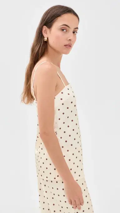 MADISON THE LABEL Santos Top Lemon w/ Choc Spot S | Thumbnail 4